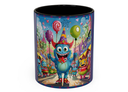 Monster Parade Madness Colorful Mugs (11oz, 15oz)