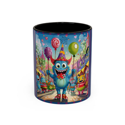 Monster Parade Madness Colorful Mugs (11oz, 15oz)