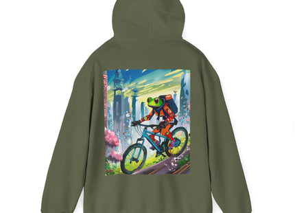 Cyberpunk Frog – Heavy Blend™ Hooded Sweatshirt