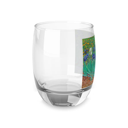 Irises by Vincent Van Gogh Whiskey Glass
