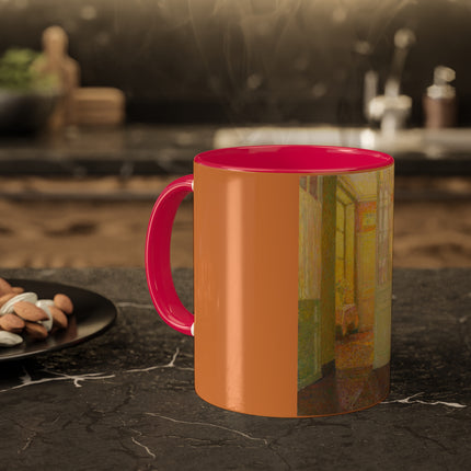Interior, Window Light by Henri Le Sidaner Colorful Mugs, 11oz