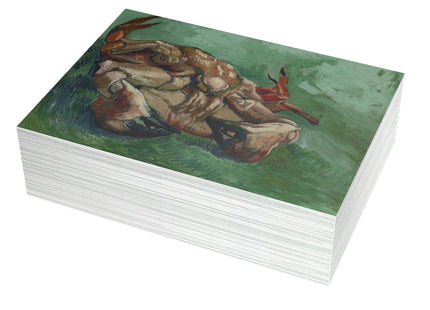 Crab on its Back by Vincent Van Gogh Postcards (envelopes included) - Bundles of 10, 30, 50 Pieces