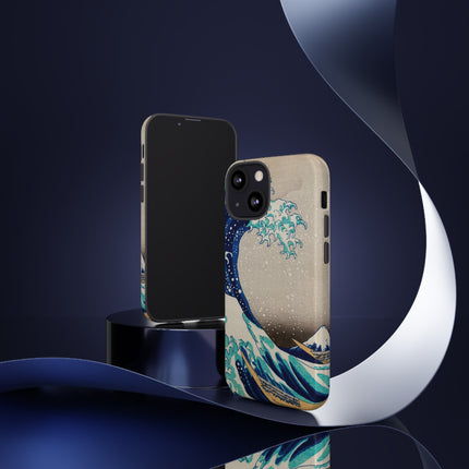 The Great Wave off Kanagawa by Katsushika Hokusai Phone Cases