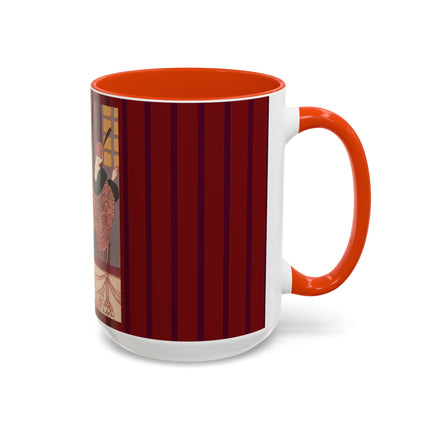 La Loge by George Barbier Colorful Mugs (11oz, 15oz)