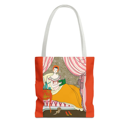 A Moment of Elegance and Comfort Tote Bag (AOP)