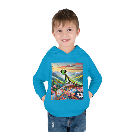 The Joyful Mantis Toddler Pullover Fleece Hoodie