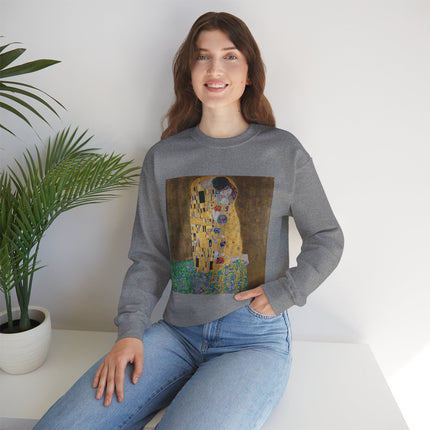 The Kiss by Gustav Klimt Heavy Blend™ Crewneck Sweatshirt