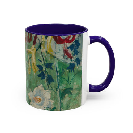 Flowers by August Babberger Colorful Mugs (11oz, 15oz)