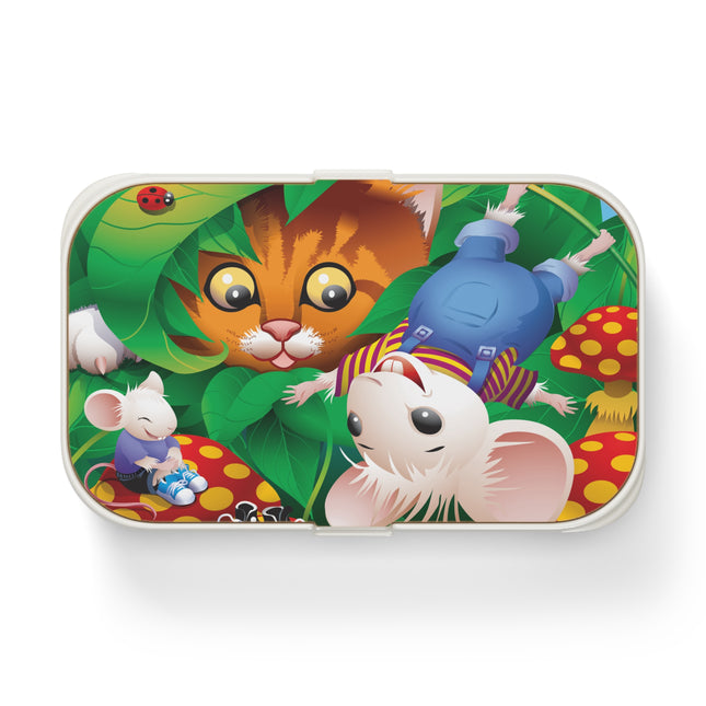 Tabby Tales: Cat & Mice Adventure Bento Lunch Box