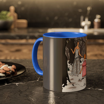 Fairy Tale Elegance Colorful Mugs (11oz, 15oz)