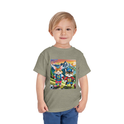 Animal Athletes Toddler Short Sleeve Tee