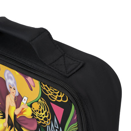 Enchanted Pansy Elegance Lunch Bag
