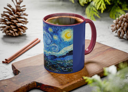 The Starry Night by Vincent Van Gogh Colorful Mugs (11oz, 15oz)