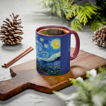 The Starry Night by Vincent Van Gogh Colorful Mugs (11oz, 15oz)