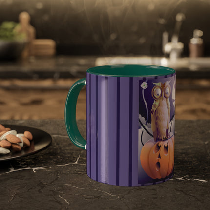 The Startled Pumpkin Colorful Mugs, 11oz