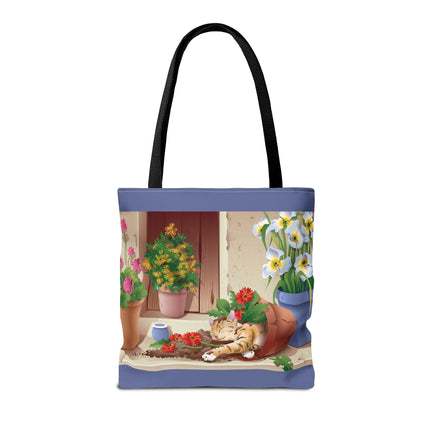 Blooming Serenity Tote Bag (AOP)