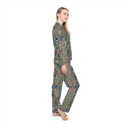 Arabian Ornament by Elizabeth A. Nedwill Women’s Satin Pajamas