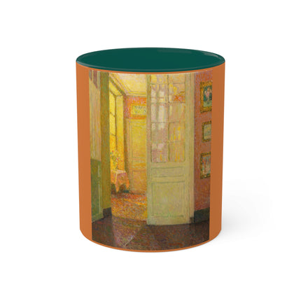 Interior, Window Light by Henri Le Sidaner Colorful Mugs, 11oz