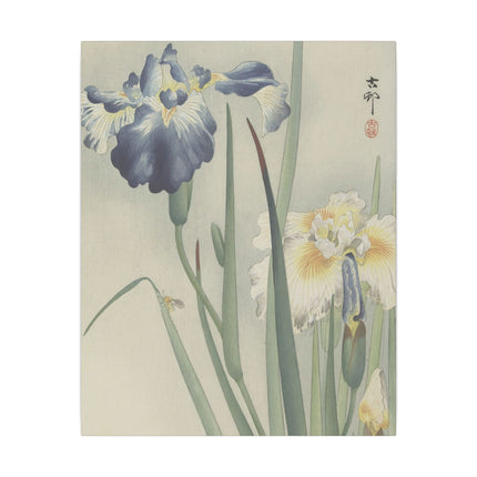 Irises in Bloom by Ohara Koson – Japanese Elegance