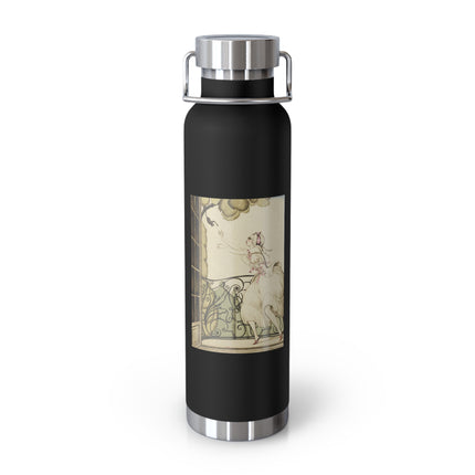 Sur talons rouges (On Red Heels) pl 02 by Gerda Wegener Copper Vacuum Insulated Bottle, 22oz