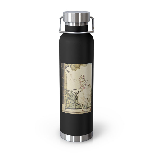 Sur talons rouges (On Red Heels) pl 02 by Gerda Wegener Copper Vacuum Insulated Bottle, 22oz