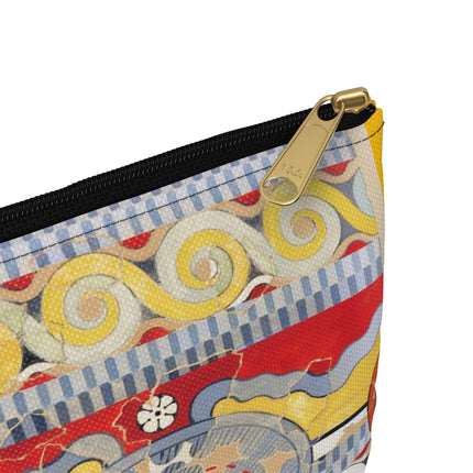 Reproduction of The Shield Frieze Accessory Pouch – Emile Gilliéron Mycenaean Fresco Design
