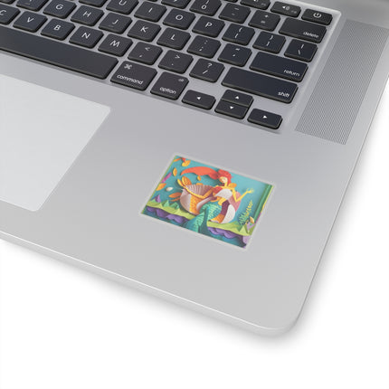 Charming Mermaid Kiss-Cut Stickers (4 Sizes)