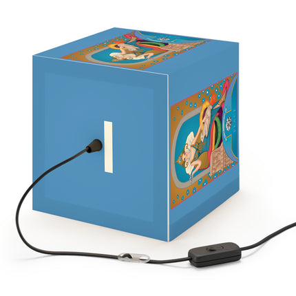 April & Diamond Zodiac Light Cube Lamp