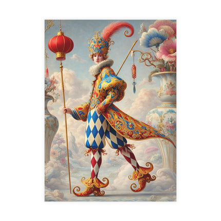 The Ornamental Jester Postcard Bundles (envelopes included) - Bundles of 10, 30, 50 Pieces