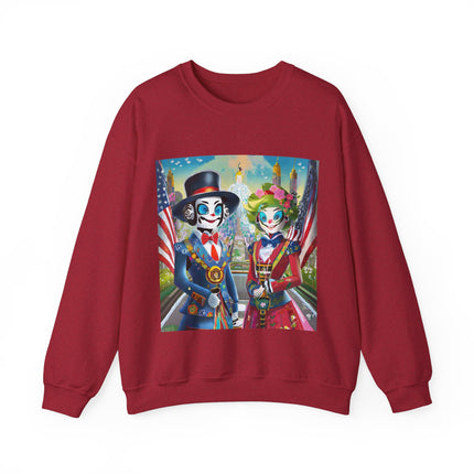 Cyber Punk Warrior Robots Unisex Heavy Blend™ Crewneck Sweatshirt