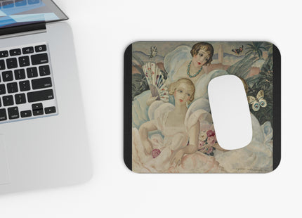 Les Femmes Fatales by Gerda Wegener Mouse Pad, Rectangle