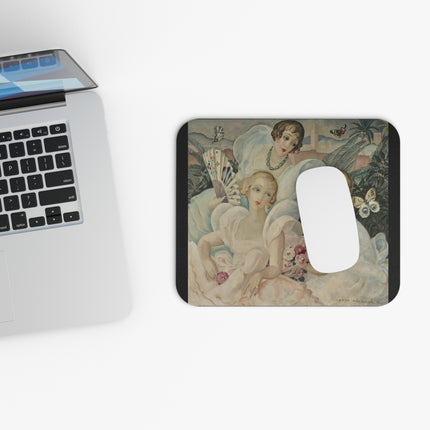 Les Femmes Fatales by Gerda Wegener Mouse Pad, Rectangle