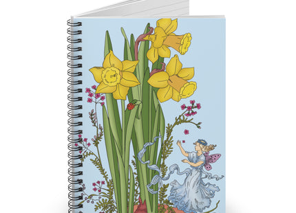 Daffodil Fairy Spiral Notebook - Ruled Line