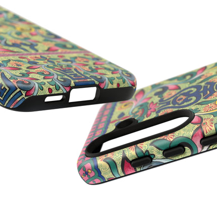 Colorful Flower Pattern by Owen Jones Phone Cases