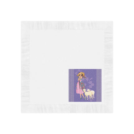 Easter Elegance White Coined Napkins