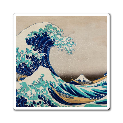 The Great Wave off Kanagawa by Katsushika Hokusai Magnets (3 Sizes)