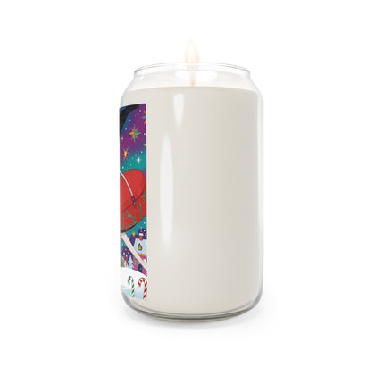 🎁✨ The Lady Of The Christmas Hatbox Scented Soy Candle – Art Deco Holiday Fantasy