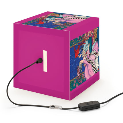 The Jealous Parrot by George Barbier Light Cube Lamp