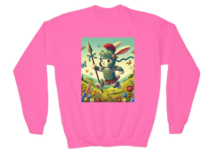 Rabbit Gladiator Youth Crewneck Sweatshirt