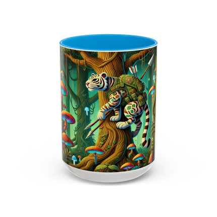Silent Stripes Colorful Mugs (11oz, 15oz)