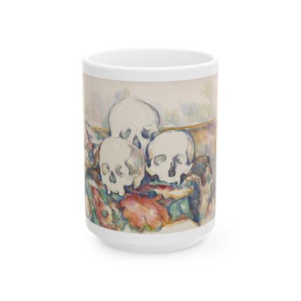 The Three Skulls by Paul Cézanne Ceramic Mug (11oz, 15oz)