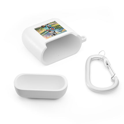 Stripes on Wheels AirPods Case Cover