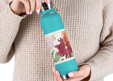Dahlia by Tanigami Kônan Copper Vacuum Insulated Bottle, 22oz