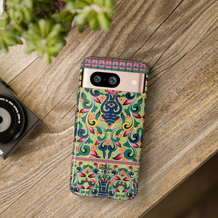 Colorful Flower Pattern by Owen Jones Phone Cases