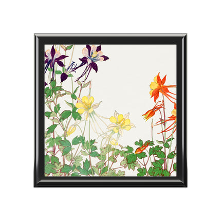 Aquilegia Flower by Tanigami Kônan Jewelry Box