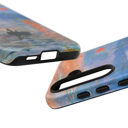 Sunrise by Claude Monet Phone Cases