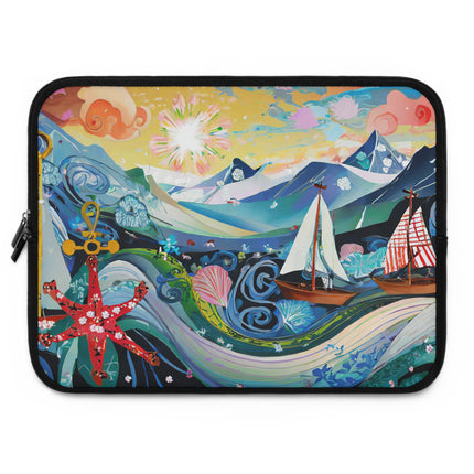 Nautical Patterns Laptop Sleeve