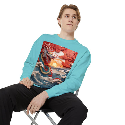 Stormbound Dragon Garment-Dyed Sweatshirt