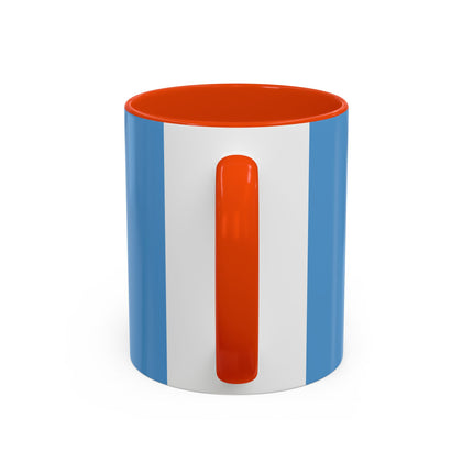 The Lady Of The Blossoming Terrace Colorful Mugs – Art Deco Floral Garden Elegance