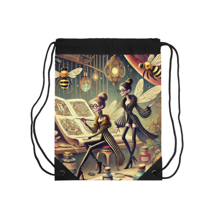 The Fairy Designers Drawstring Bag – Whimsical Creativity & Enchanted Craft